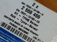 2x ORIGINAL Ford RDKS Reifendrucksensor FIESTA 7 FOCUS 4 MONDEO 5 2559459